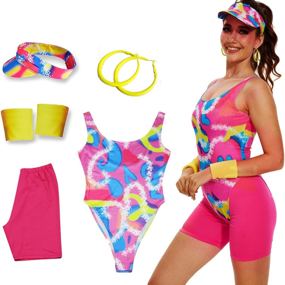 Barbie Roller Blade Costume Size L